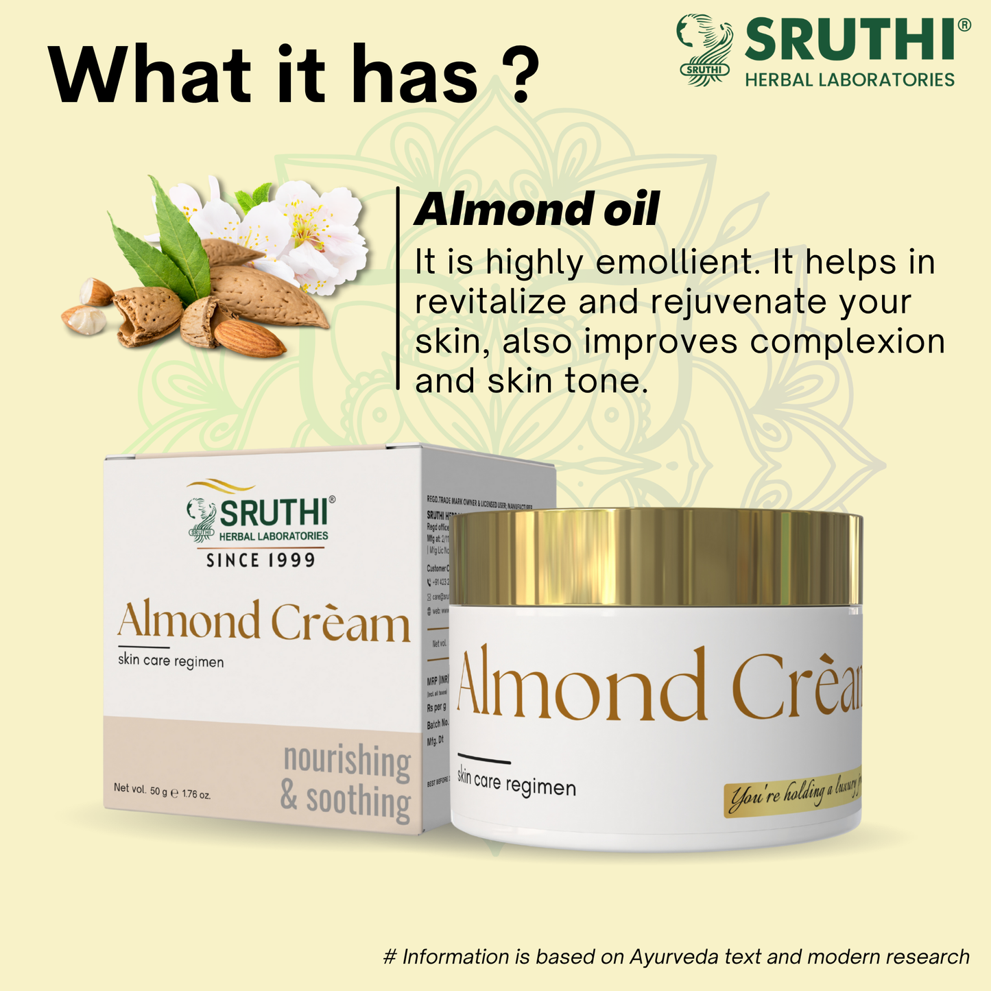 Almond Cream