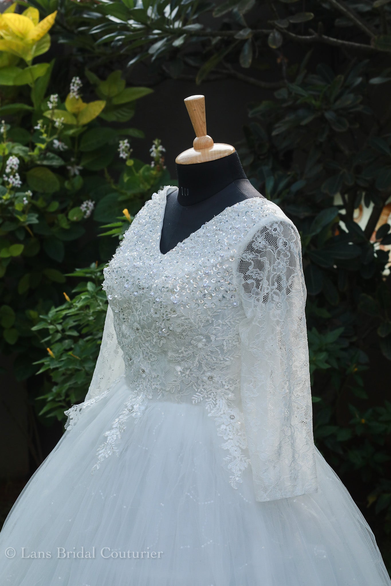 Classic Embroidery Ball Gown