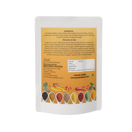 Mutton Masala (250g)—Authentic Indian Spice Blend
