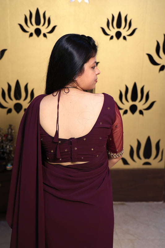 Wrap and Go Saree