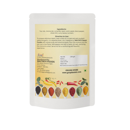 Rasam Powder (250g) - Authentic South Indian Spice Blend