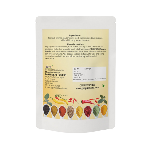 Rasam Powder (250g) - Authentic South Indian Spice Blend
