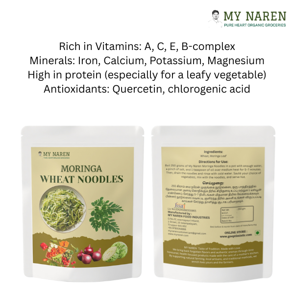 Moringa Wheat Noodles (250g)