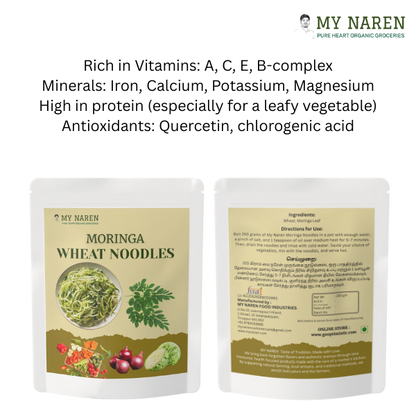 Moringa Wheat Noodles (250g)