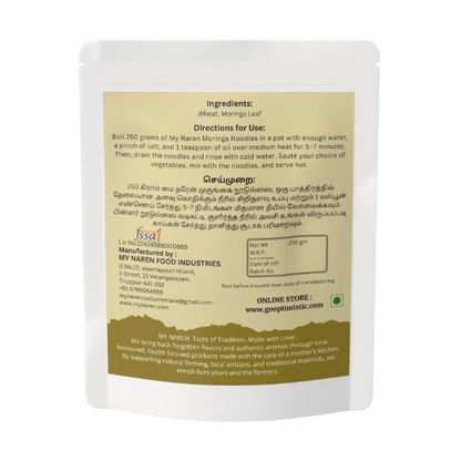 Moringa Wheat Noodles (250g)
