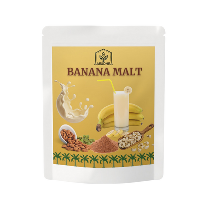 Banana Malt (250g) – Premium Natural Malt Beverage Mix
