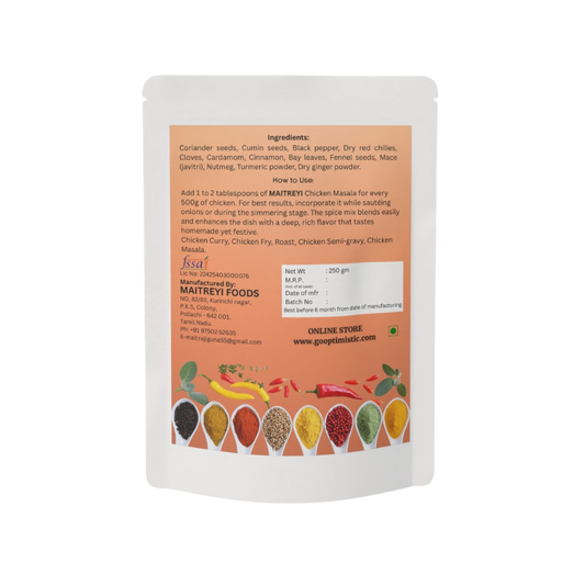 Chicken Masala (250g)—Authentic Indian Spice Blend