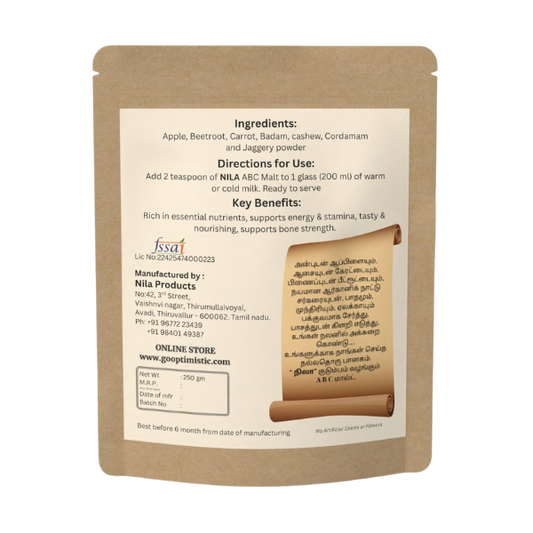 Nila ABC Malt - Nourishing Health Drink Powder