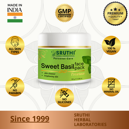 Sweet Basil Face Pack