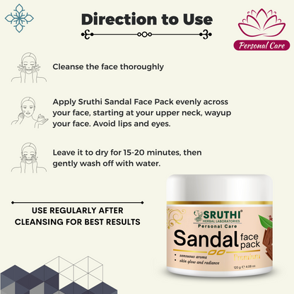 Sandal Face Pack