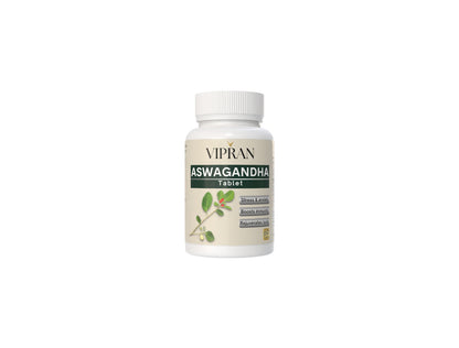 Vipran Ashwagandha Tablets - 60 Tabs